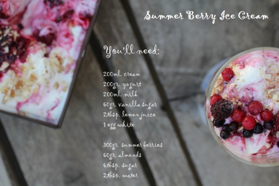 summer berry ice cream liladelila